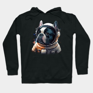 French Bulldog Astronaut Hoodie